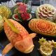 4th semester students of Hotel and Restaurant have done the fruit carving practice